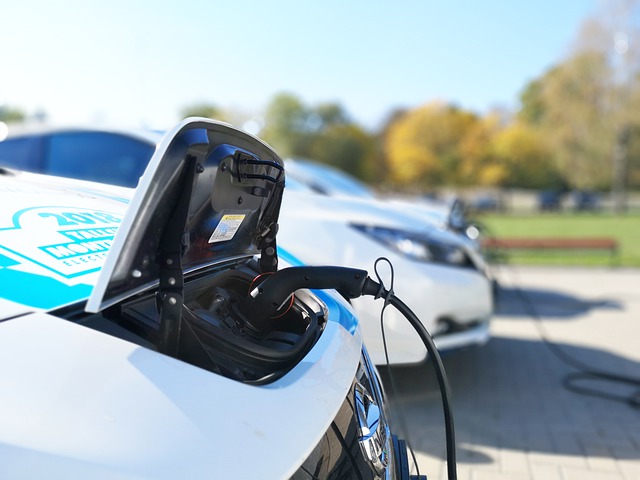this image shows emergency EV charging in Louisville, CO