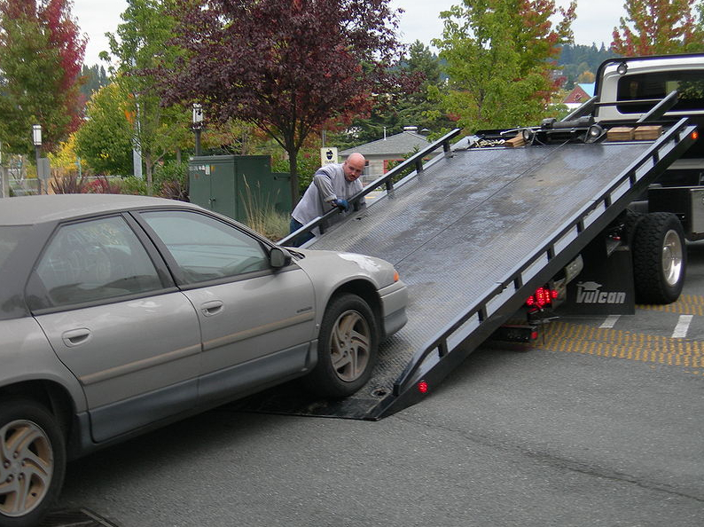 this image shows towing services in Louisville, CO